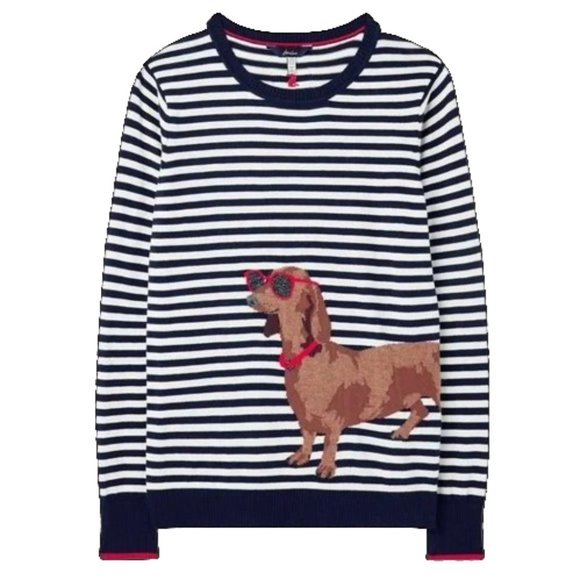 Joules Sweaters Nwt Women Size 6 16 2 22 Joules Miranda Dachshund